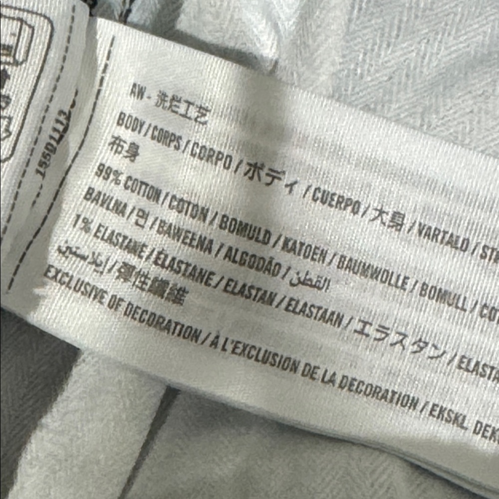 Abercrombie & Fitch 90’s Utra High Rise Straight Leg Jeans with Criss Cross - Picture 7 of 7